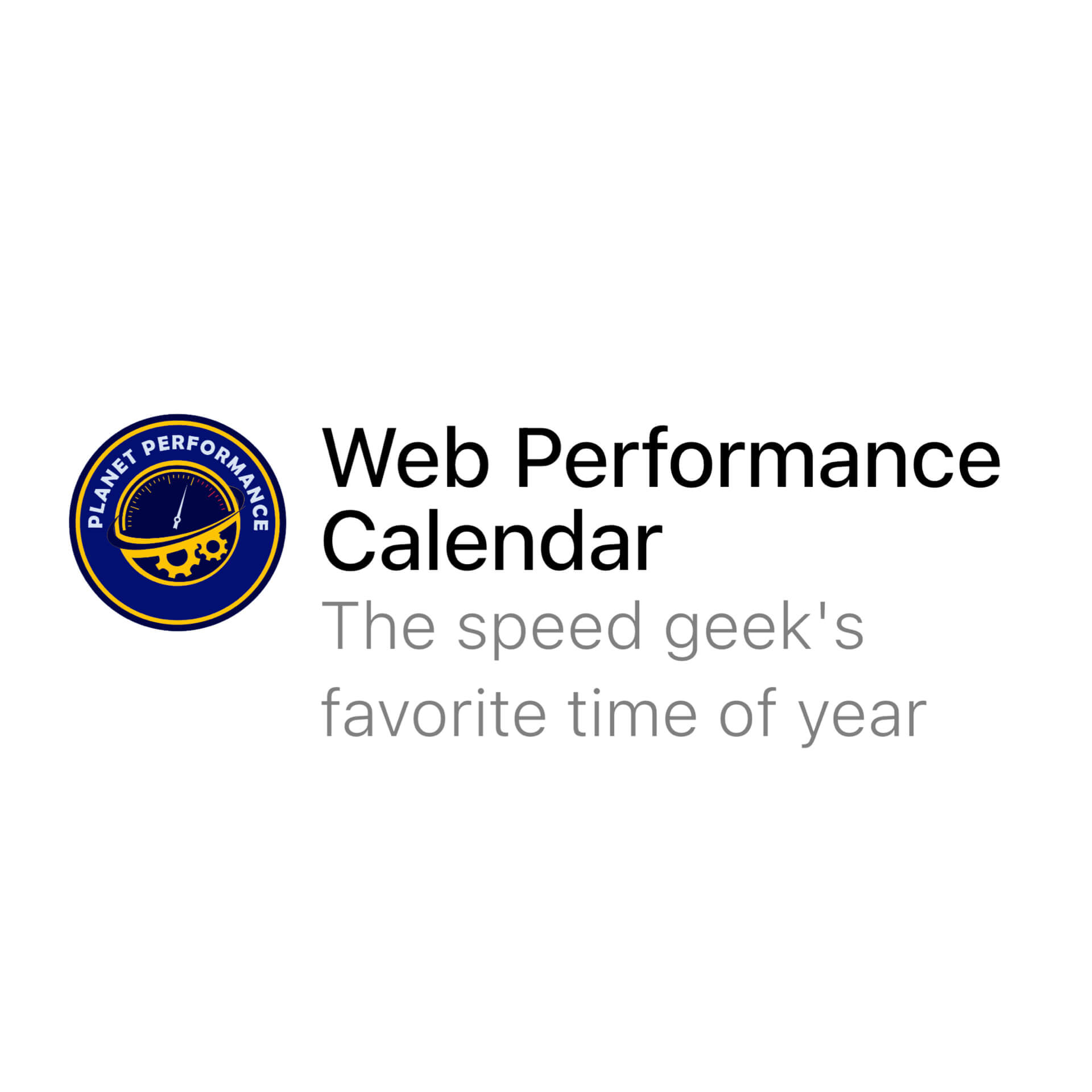 The Web Performance Calendar is coming soon