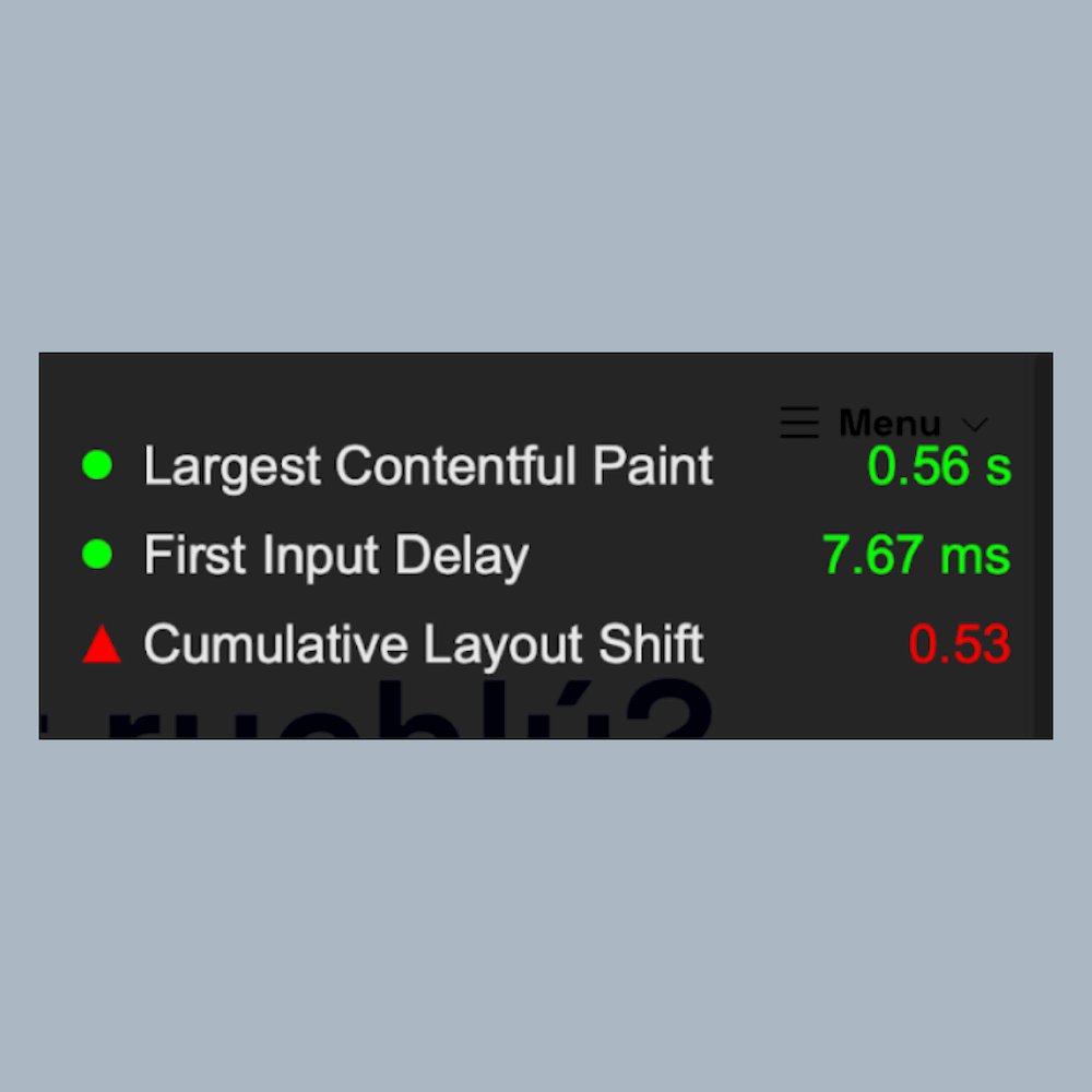 Jak si otestovat metriky Web Vitals v prohlížeči?
