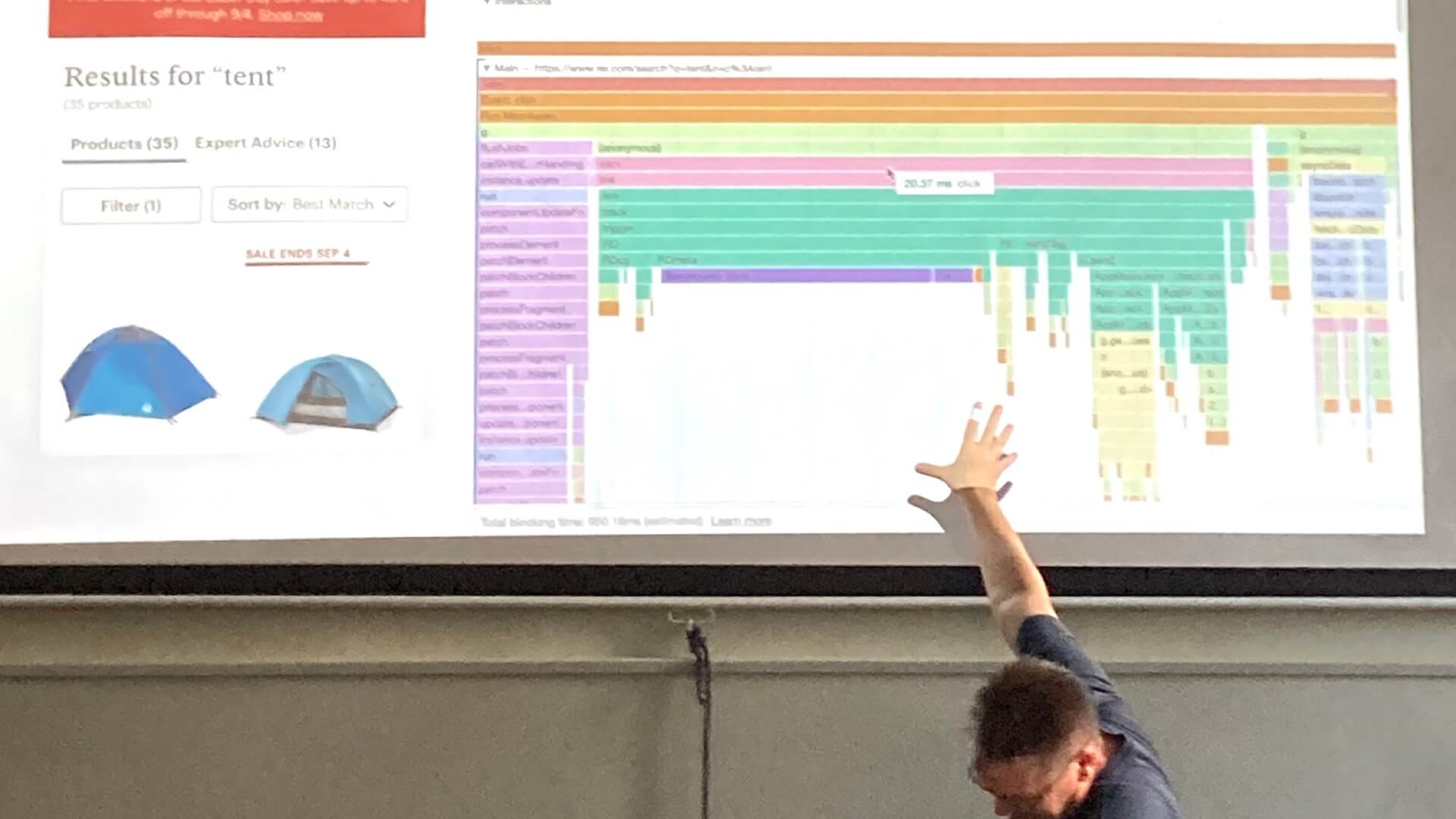 Andy Davies tuning the INP metric